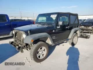 2013 Jeep Wrangler Sport с VIN 1C4AJWAG1DL558282, выставлен на аукционе Copart как лот 86517235 с пробегом 152 933 миль миль и Списание • Salvage title. История ставок и продаж доступна на DreamBid. Изображение 1.