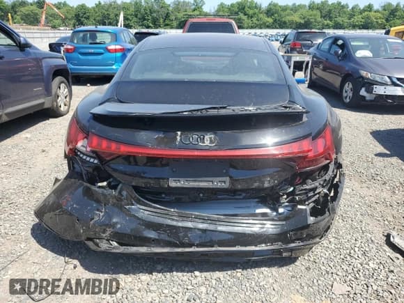 ✅ 2023 Audi e-tron GT Prestige • VIN: WAUEJBFW3P7004570 • Lot: 61385625. Listed on Copart with Not provided. Free auction sales archive from the USA and detailed vehicle history report at DreamBid. Image 6.