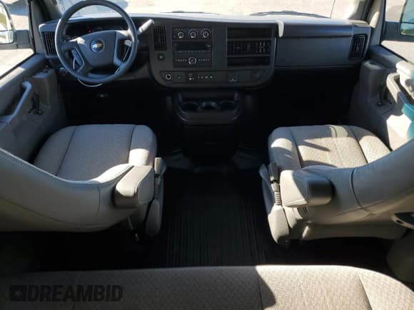 ✅ 2023 Chevrolet Express Passenger LS • VIN: 1GAZGNFP7P1260008 • Lot: 86867665. Listed on Copart with 24,477 mi. Free auction sales archive from the USA and detailed vehicle history report at DreamBid. Image 8.