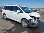 ✅ 2015 Toyota Sienna Limited • VIN: 5TDDK3DC6FS107688 • Lot: 43090403. Listed on IAAI with 189,772 mi. Free auction sales archive from the USA and detailed vehicle history report at DreamBid. Image 1.