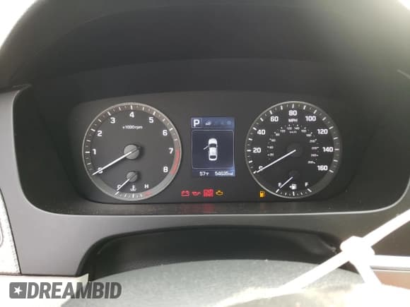 ✅ 2017 Hyundai Sonata SE • VIN: 5NPE24AF8HH553875 • Lot: 40596843. Listed on Copart with 54,635 mi. Free auction sales archive from the USA and detailed vehicle history report at DreamBid. Image 9.