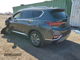 2020 Hyundai Santa Fe SEL with VIN 5NMS33AD6LH277789, listed as a Copart auction lot 71029125 with 84,534 mi miles and Salvage title. Bid and sale history available at DreamBid. Image 2.