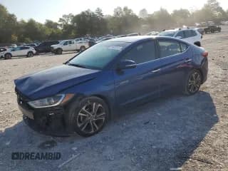 ✅ 2017 Hyundai Elantra Limited • VIN: 5NPD84LF3HH004818 • Lot: 71872315. Listed on Copart with 199,977 mi. Free auction sales archive from the USA and detailed vehicle history report at DreamBid. Image 1.