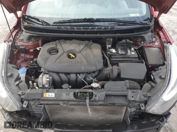 ✅ 2016 Hyundai Elantra SE • VIN: 5NPDH4AE9GH667805 • Lot: 85406575. Listed on Copart with Not provided. Free auction sales archive from the USA and detailed vehicle history report at DreamBid. Image 11.