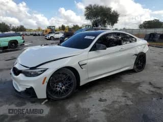 ✅ 2019 BMW M4 • VIN: WBS4Y9C59KAG66952 • Lot: 84016354. Listed on Copart with 91,466 mi. Free auction sales archive from the USA and detailed vehicle history report at DreamBid. Image 1.