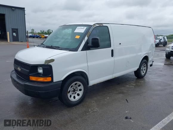 ✅ 2010 Chevrolet Express Cargo • VIN: 1GCUGADX3A1107386 • Lot: 42318466. Listed on IAAI with 242,009 mi. Free auction sales archive from the USA and detailed vehicle history report at DreamBid. Image 2.