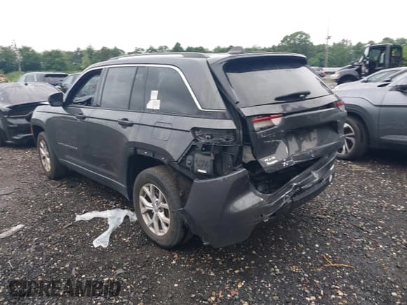 ✅ 2022 Jeep Grand Cherokee Limited • VIN: 1C4RJHBG8N8544719 • Lot: 42883827. Listed on IAAI with 62,814 mi. Free auction sales archive from the USA and detailed vehicle history report at DreamBid. Image 3.
