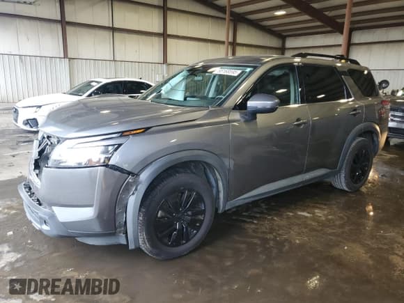 ✅ 2022 Nissan Pathfinder SV • VIN: 5N1DR3BD7NC252127 • Lot: 65168595. Listed on Copart with 103,820 mi. Free auction sales archive from the USA and detailed vehicle history report at DreamBid. Image 1.