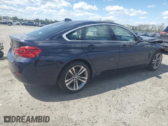 ✅ 2019 BMW 4 Series 430i xDrive • VIN: WBA4J3C59KBL07291 • Lot: 53109715. Listed on Copart with 39,604 mi. Free auction sales archive from the USA and detailed vehicle history report at DreamBid. Image 3.