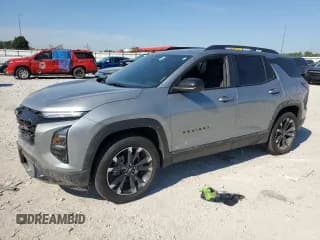 ✅ 2025 Chevrolet Equinox FWD RS • VIN: 3GNAXLEG3SL193989 • Lot: 70942945. Wystawiony na Copart z przebiegiem 10 741 mil. Bezpłatny archiwum sprzedaży aukcyjnych z USA i szczegółowy raport historii pojazdu na DreamBid. Zdjęcie 1.