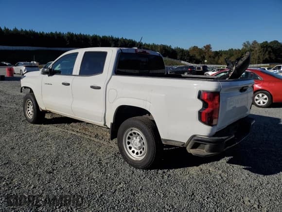 ✅ 2024 Chevrolet Colorado 2WD Work Truck • VIN: 1GCGSBEC0R1245704 • Lot: 86152805. Listed on Copart with 6,863 mi. Free auction sales archive from the USA and detailed vehicle history report at DreamBid. Image 2.