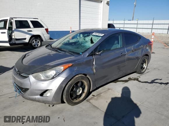 ✅ 2011 Hyundai Elantra GLS • VIN: KMHDH4AE1BU094912 • Lot: 84070075. Listed on Copart with 232,890 mi. Free auction sales archive from the USA and detailed vehicle history report at DreamBid. Image 1.