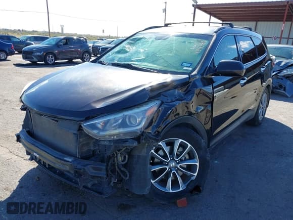 ✅ 2017 Hyundai Santa Fe SE • VIN: KM8SM4HF8HU246582 • Lot: 43473971. Listed on IAAI with 87,795 mi. Free auction sales archive from the USA and detailed vehicle history report at DreamBid. Image 2.
