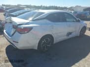 ✅ 2025 Nissan Sentra SV • VIN: 3N1AB8CV9SY376485 • Lot: 43593456. Listed on IAAI with 4,627 mi. Free auction sales archive from the USA and detailed vehicle history report at DreamBid. Image 4.