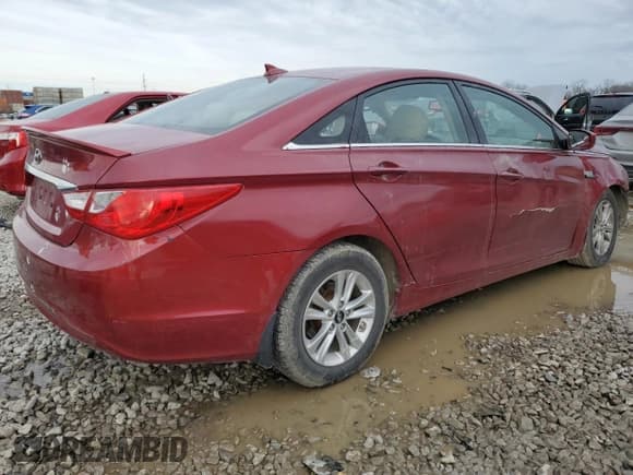 ✅ 2013 Hyundai Sonata GLS • VIN: 5NPEB4AC9DH505432 • Lot: 46609405. Listed on Copart with 111,301 mi. Free auction sales archive from the USA and detailed vehicle history report at DreamBid. Image 3.