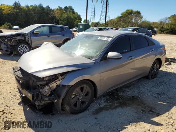 ✅ 2022 Hyundai Elantra SEL • VIN: KMHLS4AG2NU335881 • Lot: 86608375. Listed on Copart with 60,867 mi. Free auction sales archive from the USA and detailed vehicle history report at DreamBid. Image 1.
