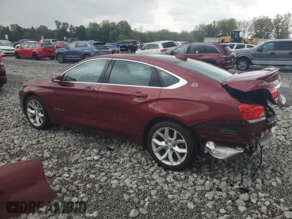 ✅ 2016 Chevrolet Impala LT • VIN: 2G1115S30G9168395 • Лот: 72885574. Опубликован ранее на Copart с пробегом 141 560 миль. Бесплатный доступ к архиву аукционных продаж из США и подробный отчёт об истории автомобиля на DreamBid. Изображение 2.