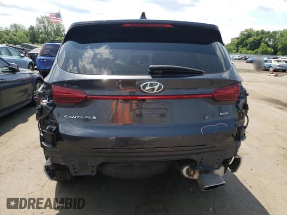 2022 Hyundai Santa Fe SE z VIN 5NMS1DAJ9NH417869, wystawiony jako Copart lot #58532455 z przebiegiem 57 783 mil mil oraz Szkoda całkowita • Salvage title. Historia ofert i sprzedaży dostępna na DreamBid. Obrazek 6.