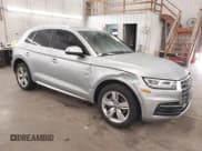✅ 2018 Audi Q5 Premium Plus • VIN: WA1BNAFY6J2124450 • Lot: 43265610. Listed on IAAI with 184,942 mi. Free auction sales archive from the USA and detailed vehicle history report at DreamBid. Image 1.