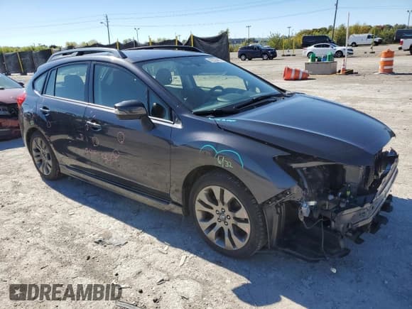 ✅ 2015 Subaru Impreza Special Sports Premium • VIN: JF1GPAT61F8219095 • Lot: 82520465. Listed on Copart with 77,379 mi. Free auction sales archive from the USA and detailed vehicle history report at DreamBid. Image 4.