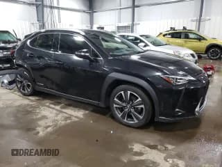 ✅ 2019 Lexus UX 250h • VIN: JTHU9JBHXK2010265 • Lot: 45244333. Listed on Copart with 80,151 mi. Free auction sales archive from the USA and detailed vehicle history report at DreamBid. Image 4.