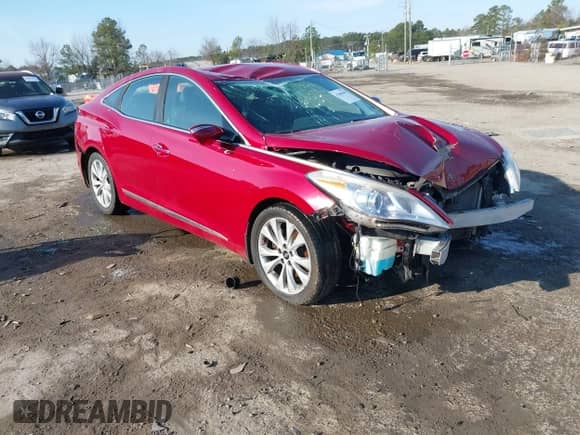 2014 Hyundai Azera Limited с VIN KMHFH4JGXEA386154, выставлен на аукционе IAAI как лот 41486945 с пробегом 131 268 миль миль и . История ставок и продаж доступна на DreamBid. Изображение 1.