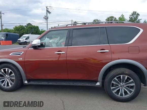 ✅ 2018 Nissan Armada SL • VIN: JN8AY2ND0J9052718 • Lot: 42088571. Listed on IAAI with 61,671 mi. Free auction sales archive from the USA and detailed vehicle history report at DreamBid. Image 14.