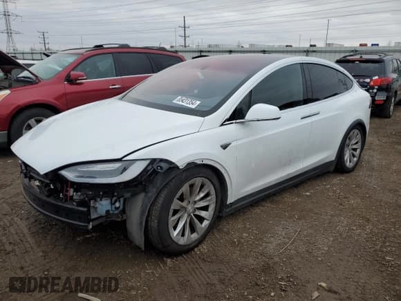 ✅ 2016 Tesla Model X 70D • VIN: 5YJXCBE29GF020593 • Лот: 85431354. Опубликован ранее на Copart с пробегом 57 787 миль. Бесплатный доступ к архиву аукционных продаж из США и подробный отчёт об истории автомобиля на DreamBid. Изображение 1.