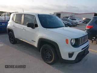 ✅ 2020 Jeep Renegade Sport • VIN: ZACNJAAB2LPL01275 • Лот: 42467732. Опубликован ранее на IAAI с пробегом 104 803 миль. Бесплатный доступ к архиву аукционных продаж из США и подробный отчёт об истории автомобиля на DreamBid. Изображение 1.