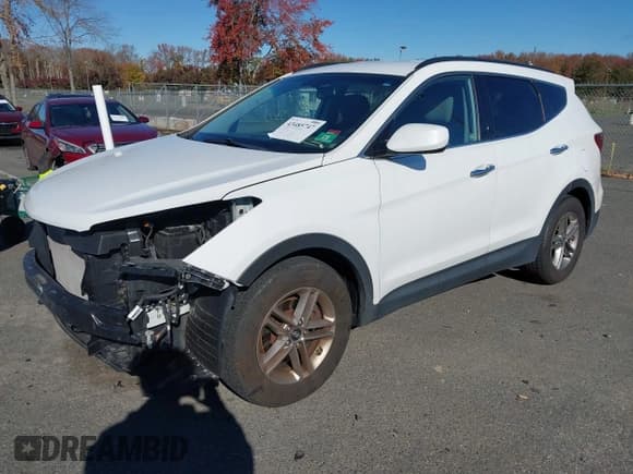 ✅ 2017 Hyundai Santa Fe 2.4L • VIN: 5NMZUDLB9HH031274 • Lot: 43485747. Listed on IAAI with 83,509 mi. Free auction sales archive from the USA and detailed vehicle history report at DreamBid. Image 2.
