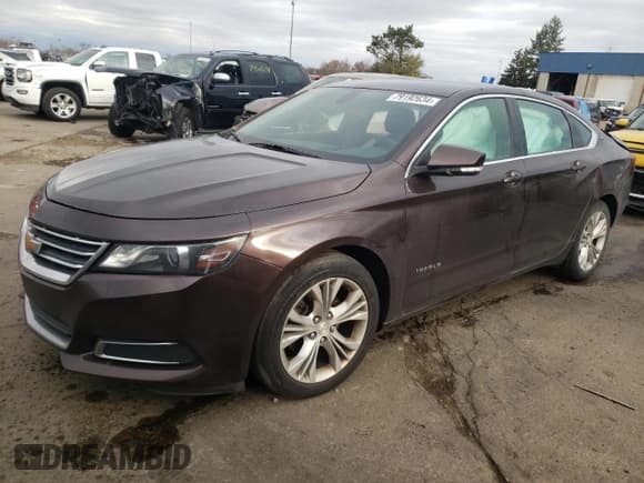 ✅ 2015 Chevrolet Impala LT • VIN: 2G1115SL6F9212432 • Лот: 79192634. Опубликован ранее на Copart с пробегом 143 506 миль. Бесплатный доступ к архиву аукционных продаж из США и подробный отчёт об истории автомобиля на DreamBid. Изображение 1.
