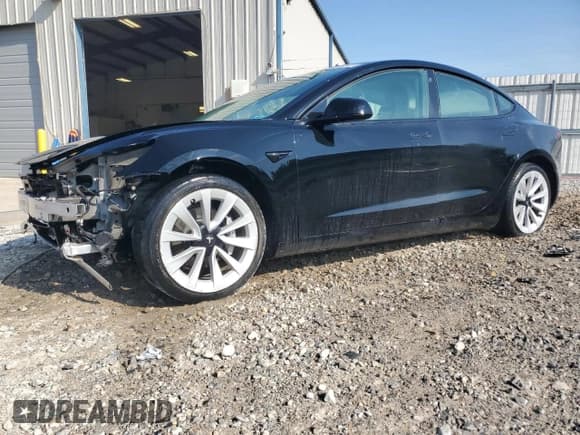 ✅ 2022 Tesla Model 3 • VIN: 5YJ3E1EA4NF371743 • Лот: 71681535. Опубликован ранее на Copart с пробегом 45 532 миль. Бесплатный доступ к архиву аукционных продаж из США и подробный отчёт об истории автомобиля на DreamBid. Изображение 1.