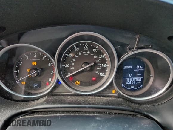 ✅ 2016 Mazda CX-5 Grand Touring • VIN: JM3KE2DYXG0772206 • Lot: 95505335. Listed on Copart with 106,791 mi. Free auction sales archive from the USA and detailed vehicle history report at DreamBid. Image 9.