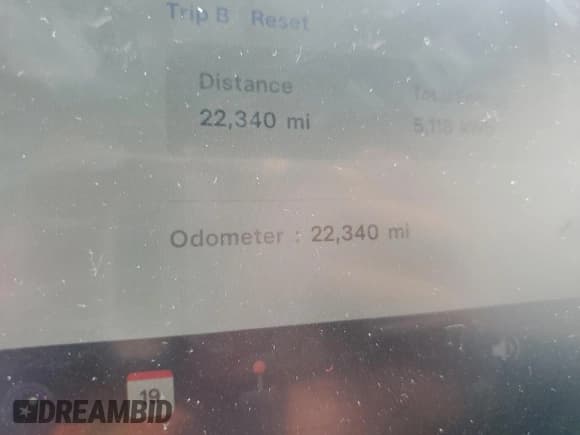 ✅ 2023 Tesla Model 3 • VIN: 5YJ3E1EA3PF627177 • Lot: 61555235. Listed on Copart with 22,340 mi. Free auction sales archive from the USA and detailed vehicle history report at DreamBid. Image 9.