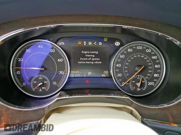 ✅ 2019 Bentley Bentayga V8 • VIN: SJAAM2ZV9KC024691 • Lot: 59217965. Listed on Copart with 33,243 mi. Free auction sales archive from the USA and detailed vehicle history report at DreamBid. Image 9.