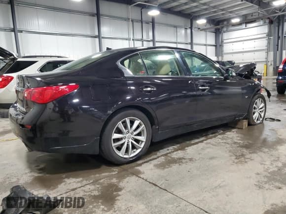 ✅ 2014 Infiniti Q50 Premium • VIN: JN1BV7AR6EM707705 • Лот: 87466435. Опубликован ранее на Copart с пробегом 118 734 миль. Бесплатный доступ к архиву аукционных продаж из США и подробный отчёт об истории автомобиля на DreamBid. Изображение 3.