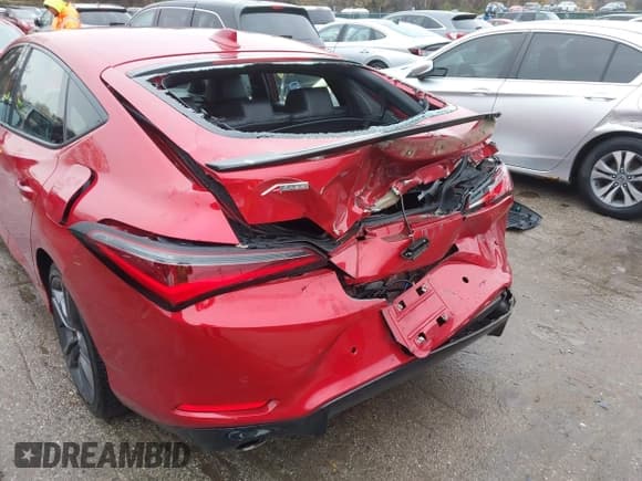 ✅ 2023 Acura Integra Technology • VIN: 19UDE4H61PA009458 • Lot: 43724234. Listed on IAAI with 50,677 mi. Free auction sales archive from the USA and detailed vehicle history report at DreamBid. Image 6.