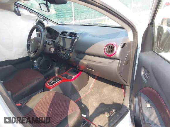 ✅ 2023 Mitsubishi Mirage Black Edition • VIN: ML32AWHJ2PH004524 • Lot: 42893198. Listed on IAAI with 15,922 mi. Free auction sales archive from the USA and detailed vehicle history report at DreamBid. Image 5.