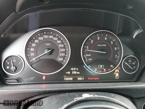 ✅ 2016 BMW 4 Series 435i xDrive • VIN: WBA4B3C58GG344694 • Lot: 86484644. Listed on Copart with 102,908 mi. Free auction sales archive from the USA and detailed vehicle history report at DreamBid. Image 9.