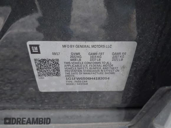 ✅ 2017 Chevrolet Bolt EV LT • VIN: 1G1FW6S06H4183054 • Lot: 41249092. Wystawiony na IAAI z przebiegiem 65 643 mil. Bezpłatny archiwum sprzedaży aukcyjnych z USA i szczegółowy raport historii pojazdu na DreamBid. Zdjęcie 9.