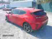 2019 Hyundai Veloster Premium with VIN KMHTG6AF4KU016305, listed as a IAAI auction lot 41016439 with 80,676 mi miles and . Bid and sale history available at DreamBid. Image 3.