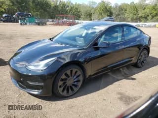 ✅ 2021 Tesla Model 3 Performance • VIN: 5YJ3E1EC5MF065313 • Lot: 82096155. Listed on Copart with 63,283 mi. Free auction sales archive from the USA and detailed vehicle history report at DreamBid. Image 1.