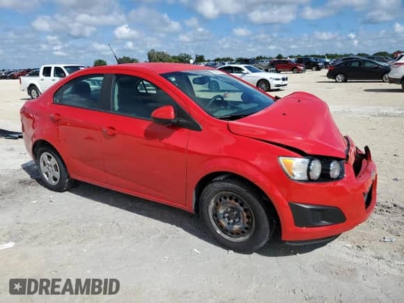 2014 Chevrolet Sonic LS z VIN 1G1JA5SH6E4128074, wystawiony jako Copart lot #69489934 z przebiegiem 104 912 mil mil oraz Szkoda całkowita • Salvage title. Historia ofert i sprzedaży dostępna na DreamBid. Obrazek 4.
