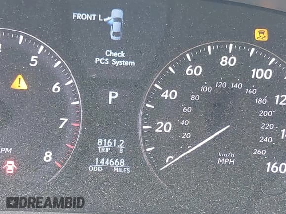 ✅ 2007 Lexus LS 460 L • VIN: JTHGL46F375001759 • Lot: 41959744. Listed on IAAI with 144,668 mi. Free auction sales archive from the USA and detailed vehicle history report at DreamBid. Image 7.