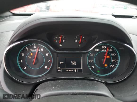 2017 Chevrolet Cruze LT z VIN 1G1BD5SMXH7143253, wystawiony jako Copart lot #71496342 z przebiegiem 85 287 mil mil oraz . Historia ofert i sprzedaży dostępna na DreamBid. Obrazek 9.