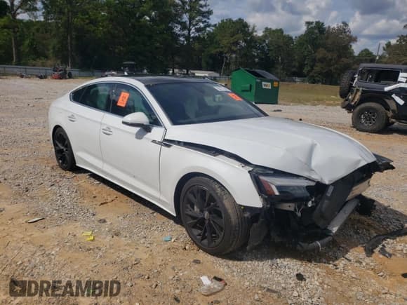 ✅ 2020 Audi A5 Sportback Premium Plus • VIN: WAUCNCF59LA002229 • Lot: 85777585. Listed on Copart with 67,872 mi. Free auction sales archive from the USA and detailed vehicle history report at DreamBid. Image 4.