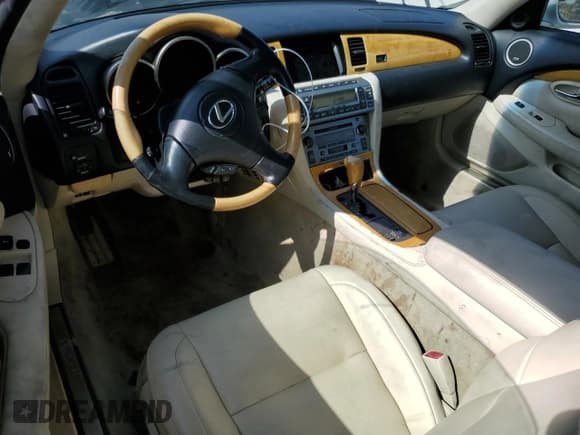 ✅ 2002 Lexus SC 430 • VIN: JTHFN48Y120002712 • Lot: 57078505. Listed on Copart with 129,826 mi. Free auction sales archive from the USA and detailed vehicle history report at DreamBid. Image 8.