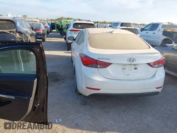 2014 Hyundai Elantra SE z VIN 5NPDH4AE2EH480449, wystawiony jako IAAI lot #43419673 z przebiegiem 108 709 mil mil oraz . Historia ofert i sprzedaży dostępna na DreamBid. Obrazek 3.