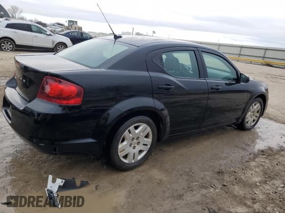✅ 2014 Dodge Avenger SE • VIN: 1C3CDZAG9EN182068 • Лот: 47471215. Опубликован ранее на Copart с пробегом 155 399 миль. Бесплатный доступ к архиву аукционных продаж из США и подробный отчёт об истории автомобиля на DreamBid. Изображение 3.