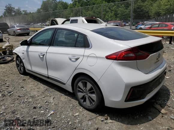 2019 Hyundai Ioniq Limited с VIN KMHC75LDXKU182821, выставлен на аукционе Copart как лот 58330184 с пробегом 49 726 миль миль и Списание • Salvage title. История ставок и продаж доступна на DreamBid. Изображение 2.